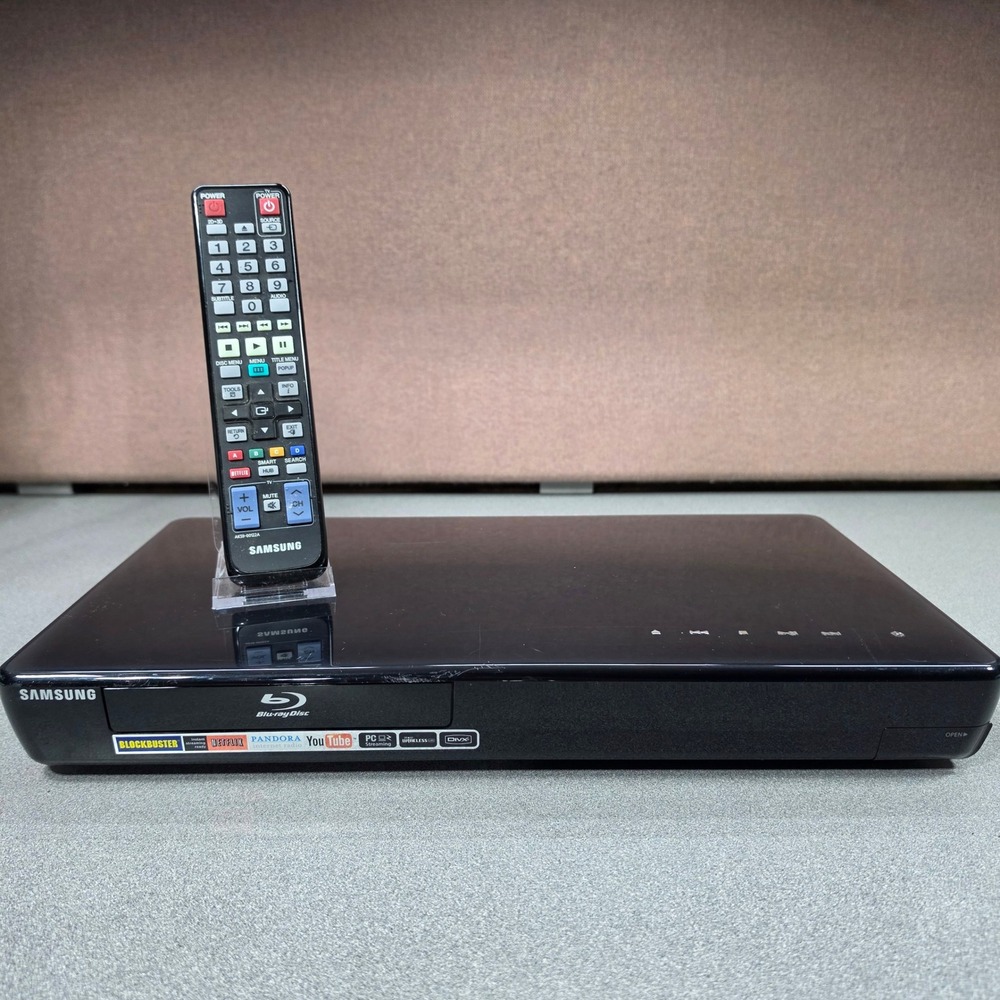 Samsung Blu-Ray Player Black BD-P3600 Wi-Fi Streaming HDMI